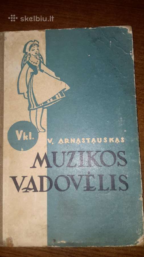Muzikos vadovėlis V kl. 1959 m.