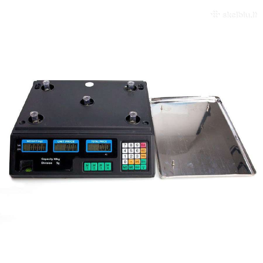 Elektroninės svarstyklės 40kg - nuotraukos Nr. 7