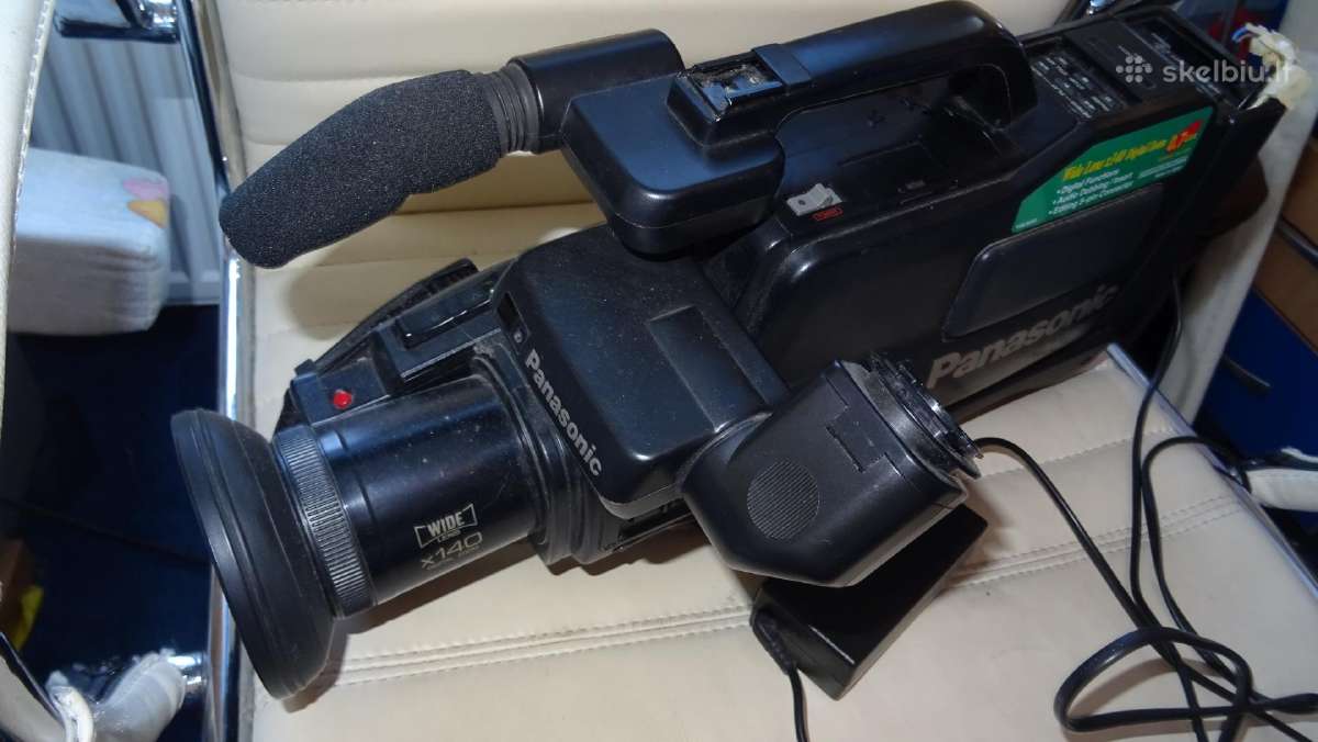 Panasonic M3500 Vhs video kamera - nuotraukos Nr. 3
