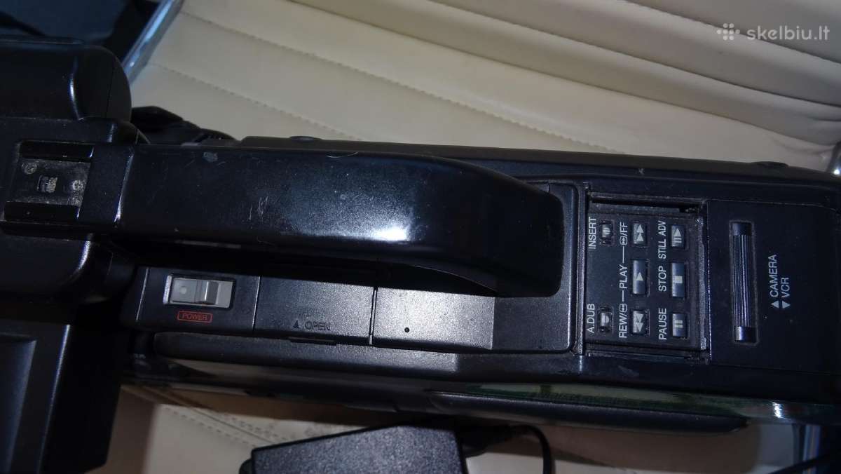 Panasonic M3500 Vhs video kamera - nuotraukos Nr. 5
