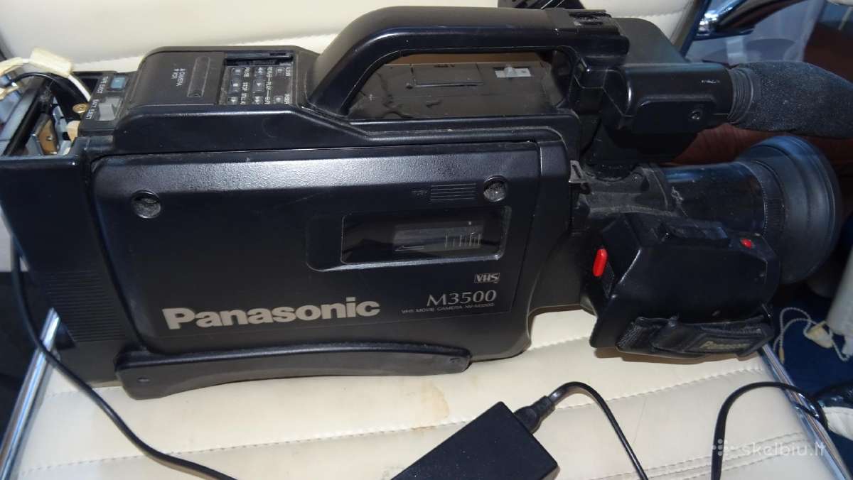 Panasonic M3500 Vhs video kamera - nuotraukos Nr. 6