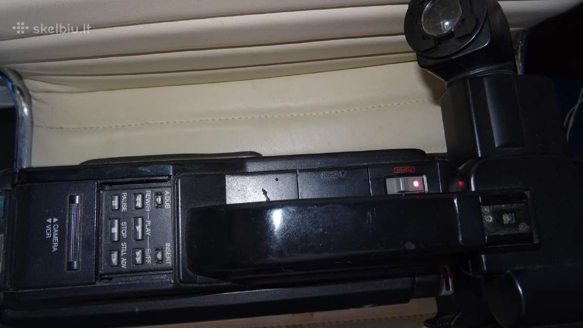Panasonic M3500 Vhs video kamera - nuotraukos Nr. 7