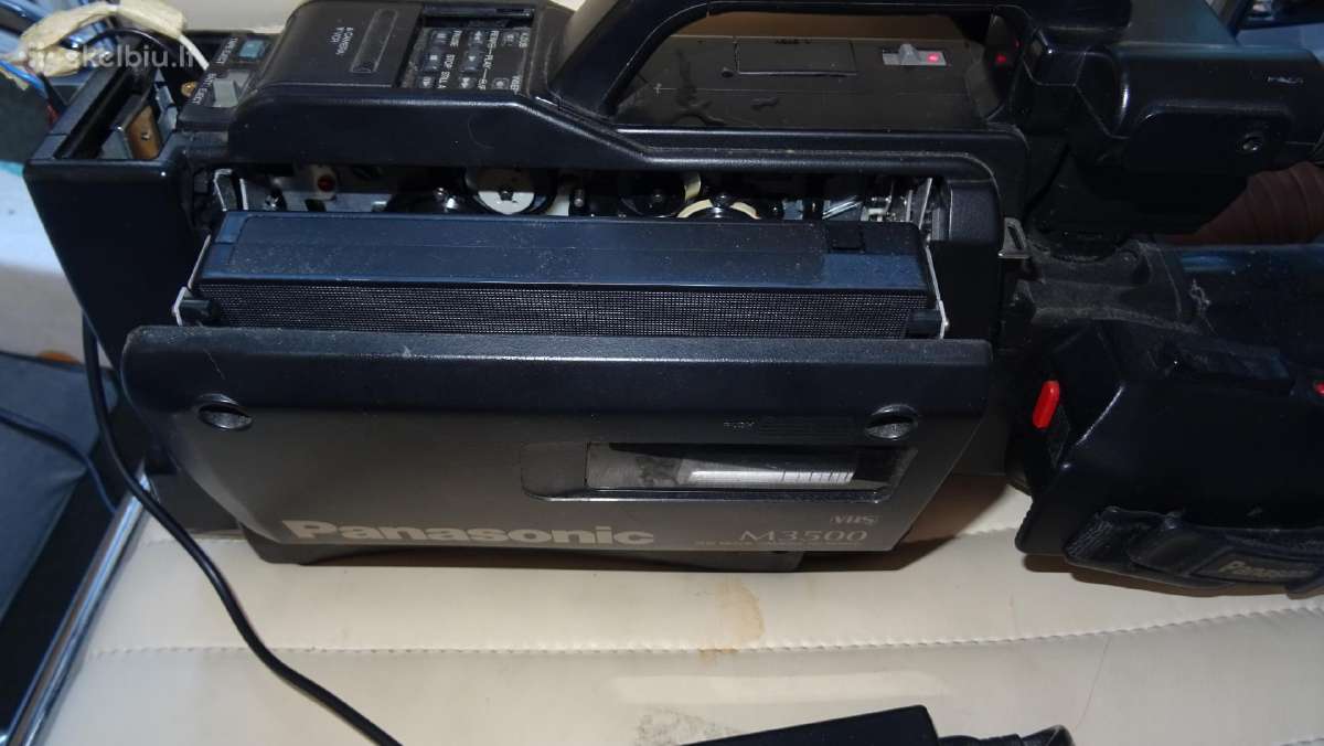 Panasonic M3500 Vhs video kamera - nuotraukos Nr. 8