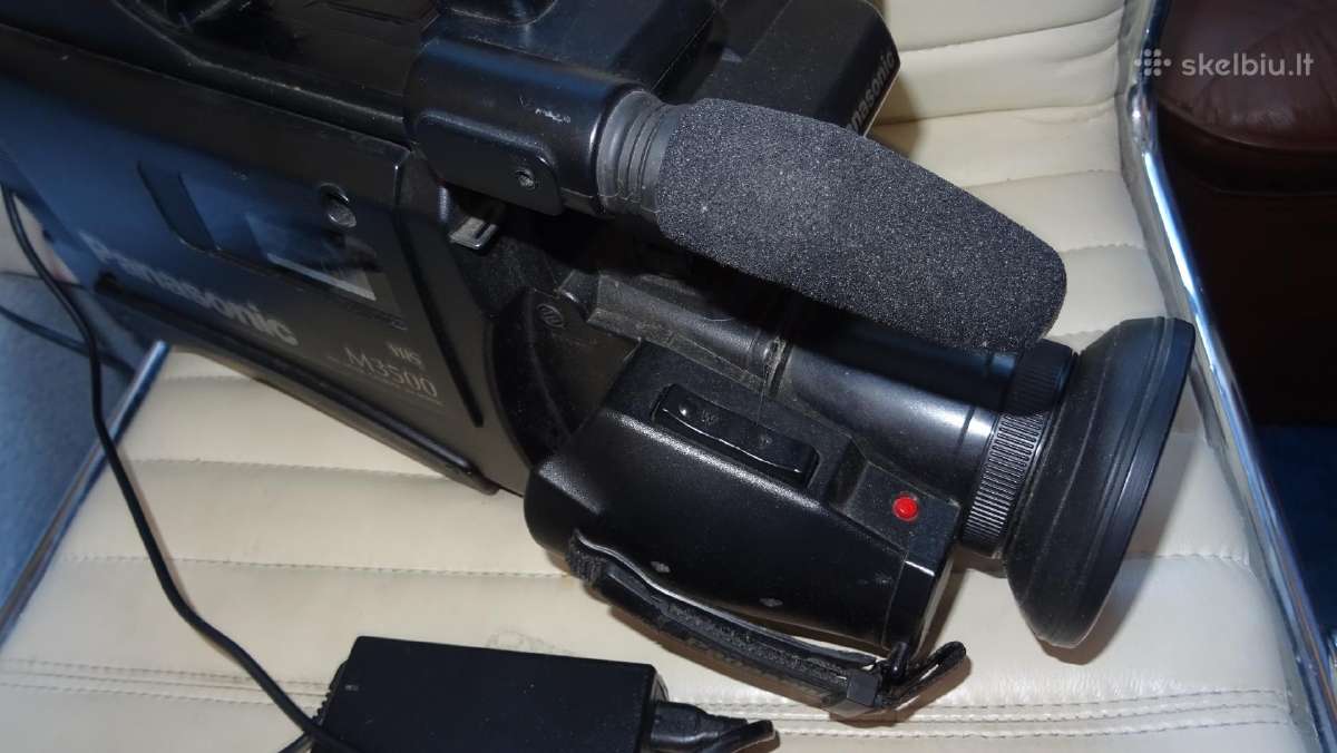 Panasonic M3500 Vhs video kamera - nuotraukos Nr. 11