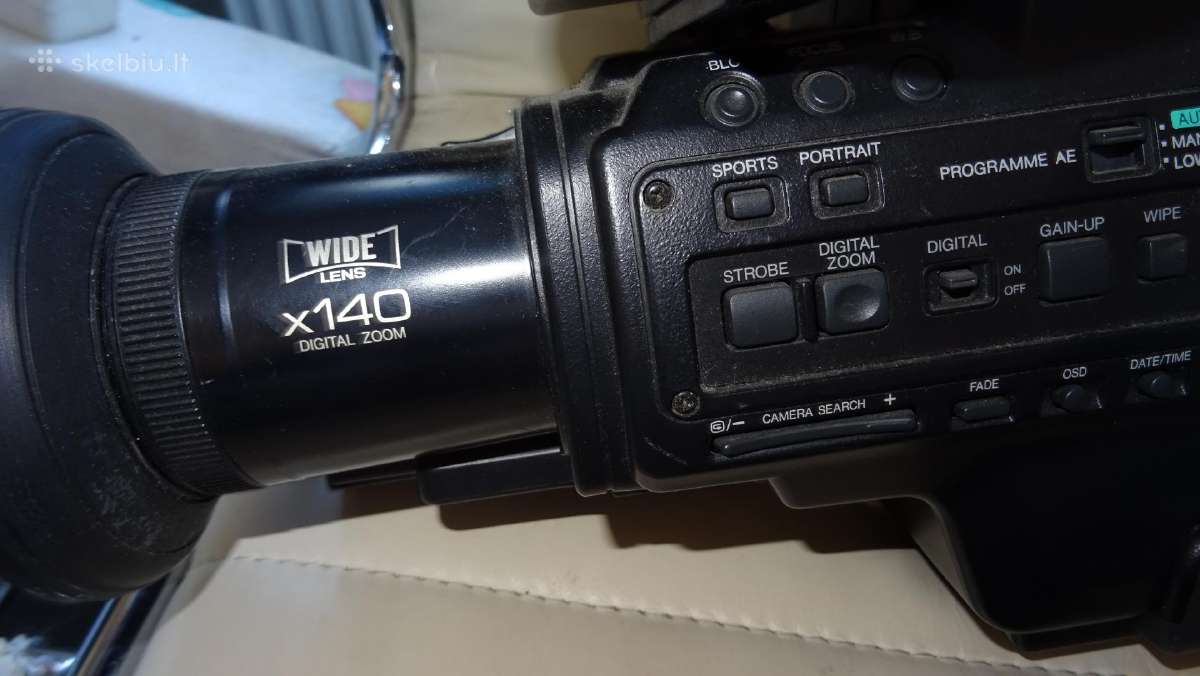 Panasonic M3500 Vhs video kamera - nuotraukos Nr. 13