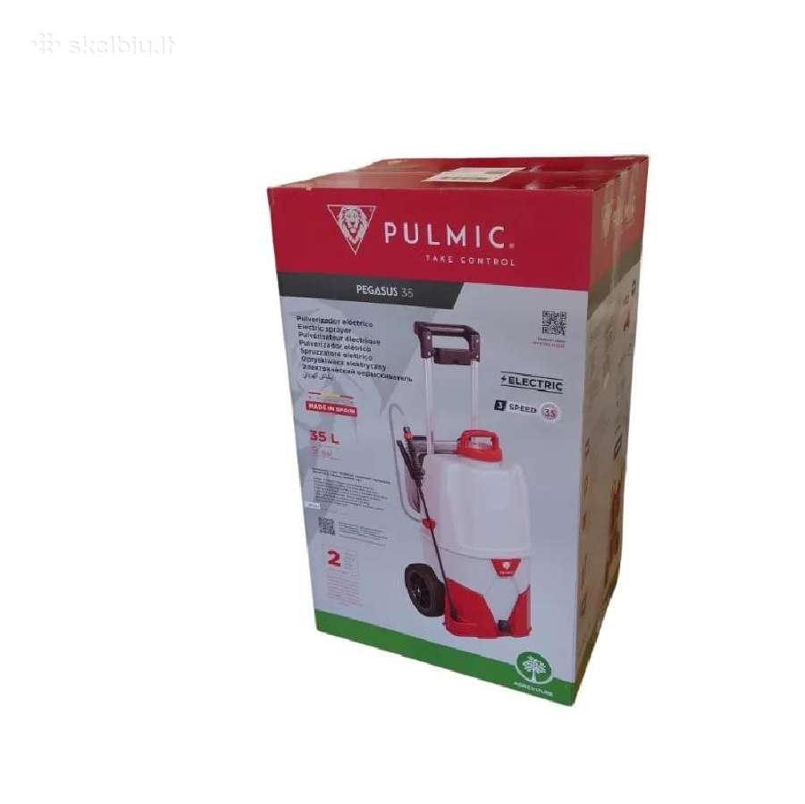 Akumuliatorinis sodo purkštuvas Pulmic Pegasus, 35 - nuotraukos Nr. 7