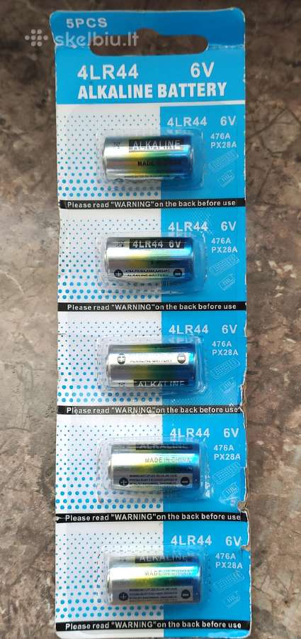 Baterijas Lr44 tinka suns antkakliams