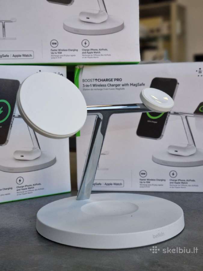 Įkroviklis Belkin Boostcharge Pro 3in1 Magsafe - nuotraukos Nr. 3