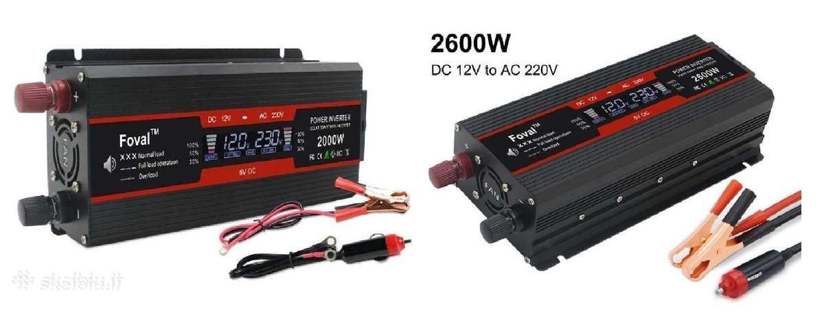 Daug modelių! Įtampos keitiklis 12v-220v 5000w - nuotraukos Nr. 6