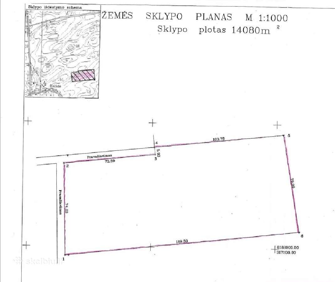 Parduodami trys sklypai Karklėje - nuotraukos Nr. 2