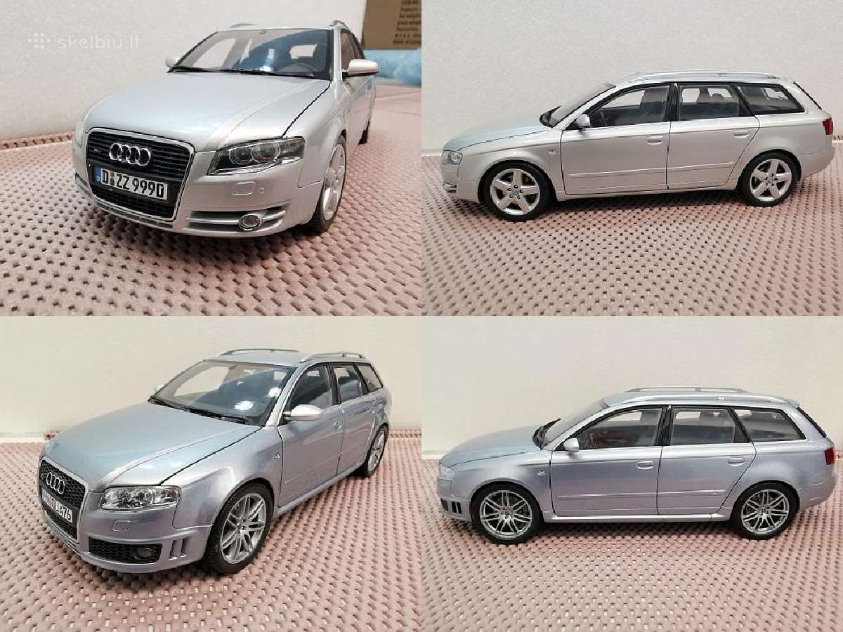 1:18 Audi Modeliai