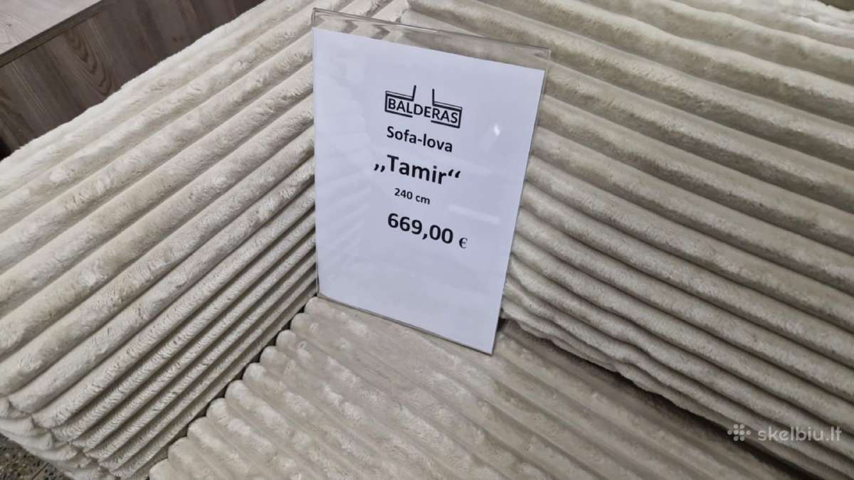 Minkšta sofa-lova su daiktadėže "Tamir" - nuotraukos Nr. 3