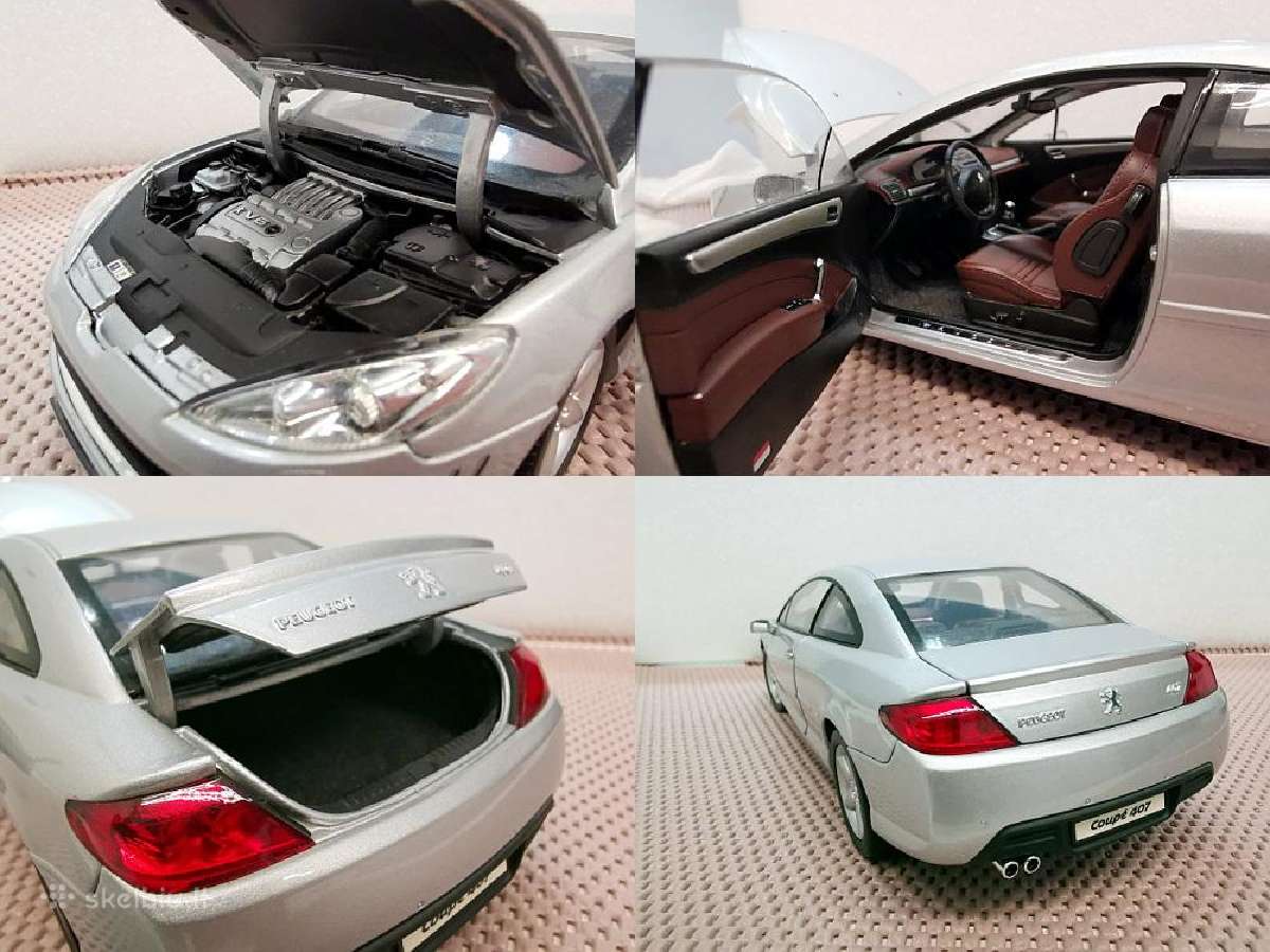 1:18 Prancūziškų Automobilių Modeliai - nuotraukos Nr. 5