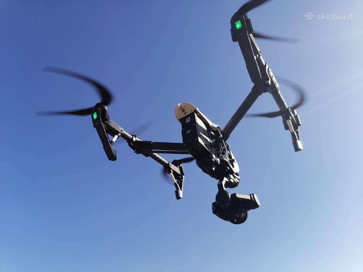 Dronas Dji inspire 1 su Zenmuse X5 kamera - nuotraukos Nr. 11