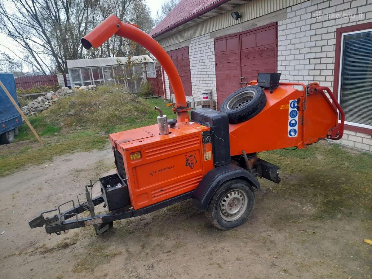 Šakų smulkintuvo nuoma!