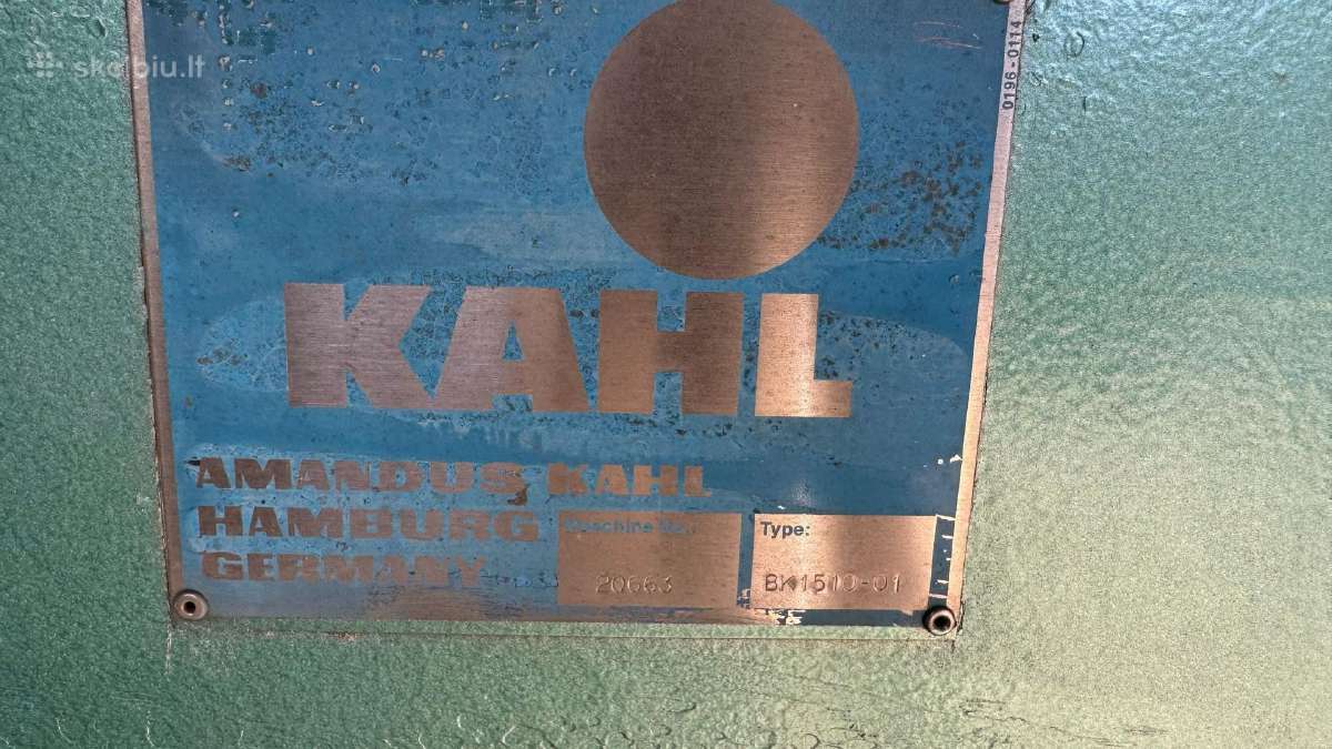 Kahl – medienos granulių aušintuvas - nuotraukos Nr. 6