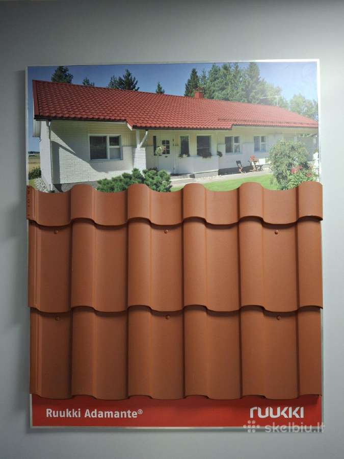 Plieninė stogo danga. Platus pasirinkimas. - nuotraukos Nr. 7