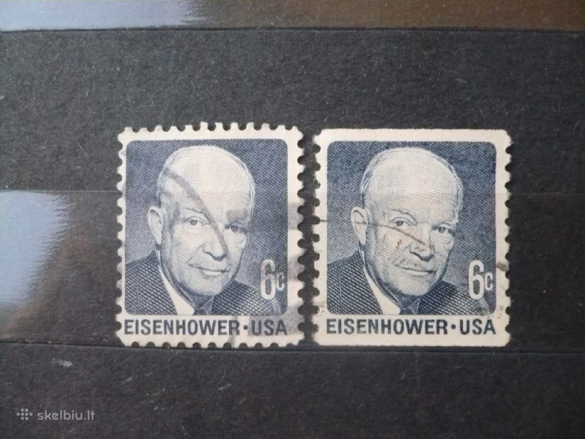 1970 m. Žymūs amerikiečiai– Dwightas D. Eisenhower