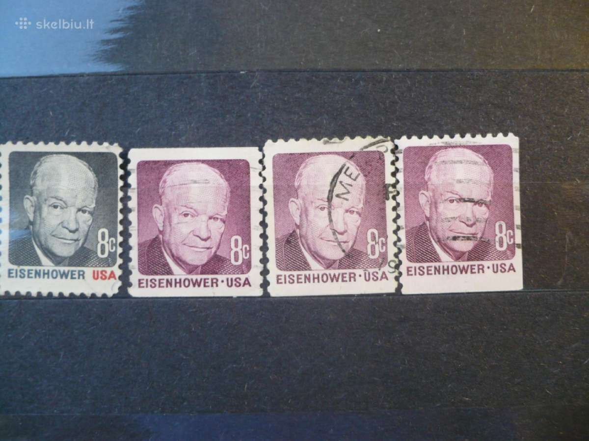 1971 m. Žymūs amerikiečiai– Dwightas D. Eisenhower
