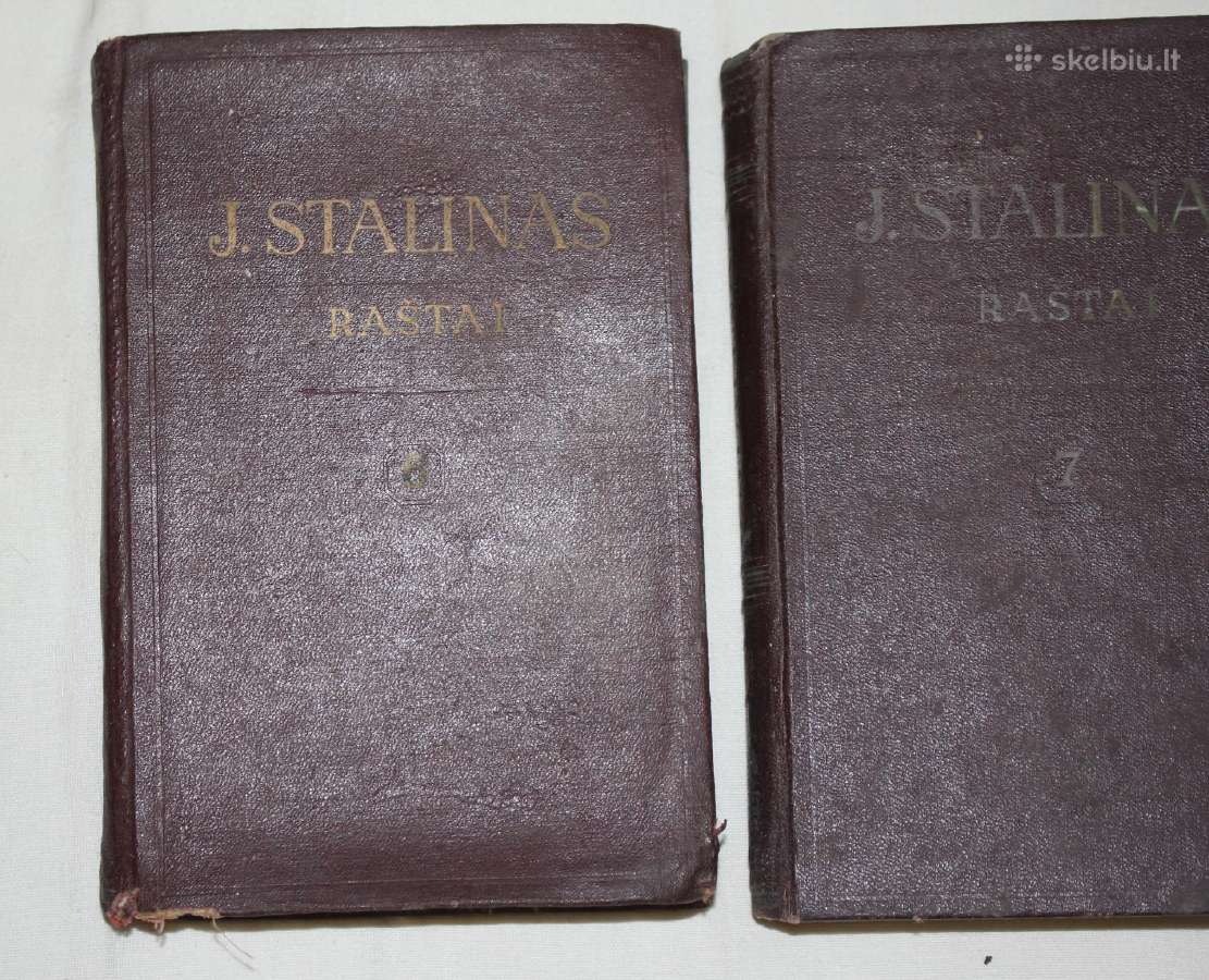 Stalino raštai 6-tas ir 7-tas tomai 1950 m. - nuotraukos Nr. 2