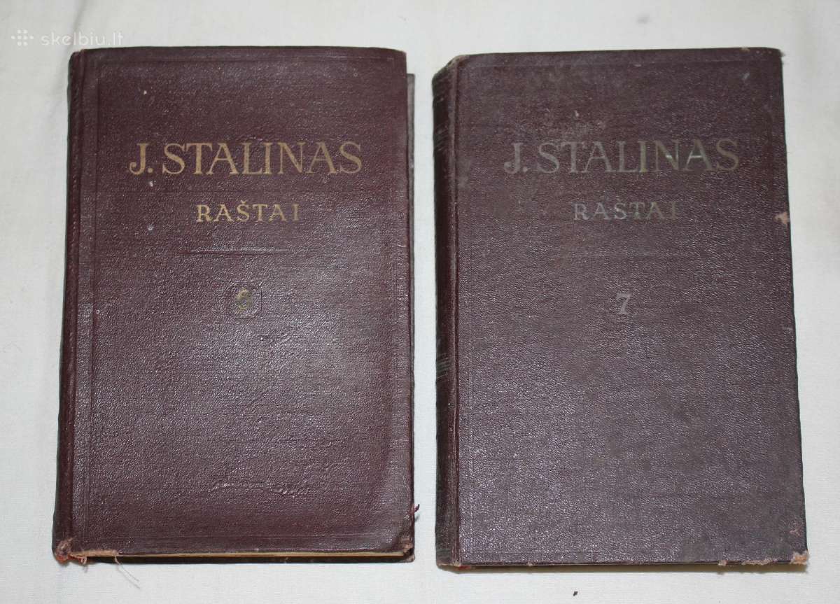 Stalino raštai 6-tas ir 7-tas tomai 1950 m.