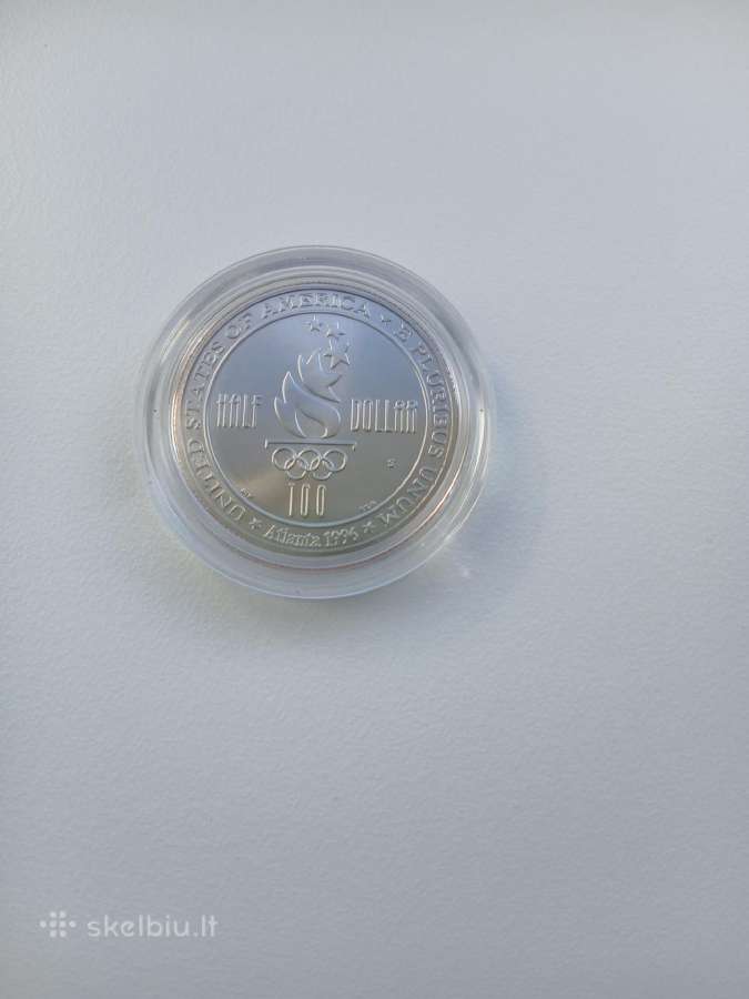 JAV 1996 S Olympics - Swimming Half Dollar Proof - nuotraukos Nr. 2