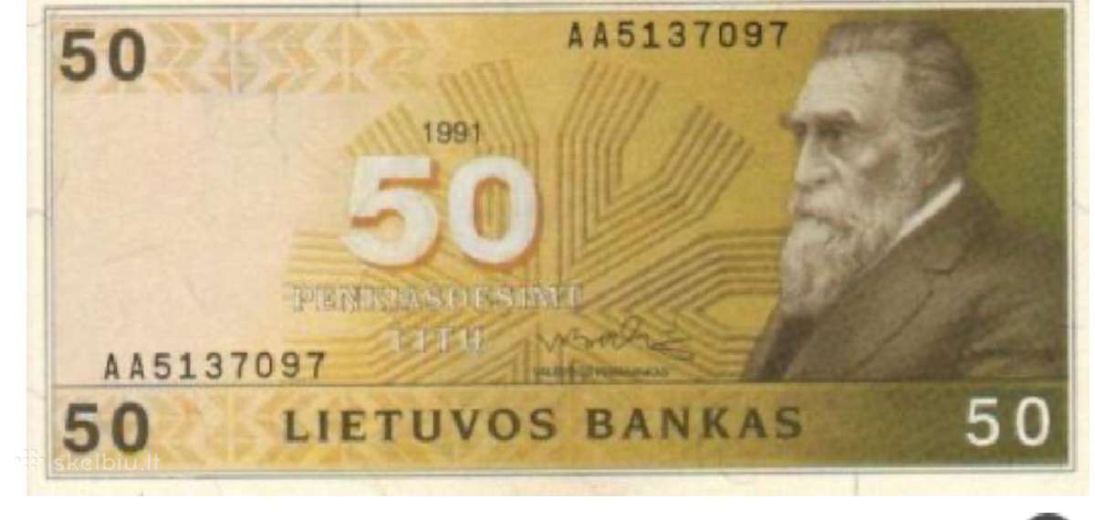 Brangiai sau į kolekciją perku Lietuviškus pinigus