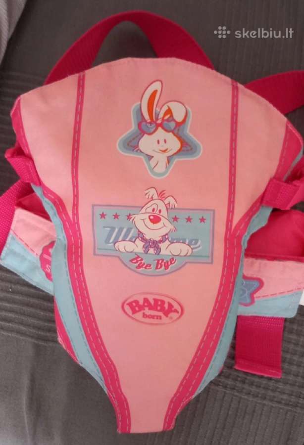 Baby born lėlė. Nešioklė originali zapf creation - nuotraukos Nr. 15