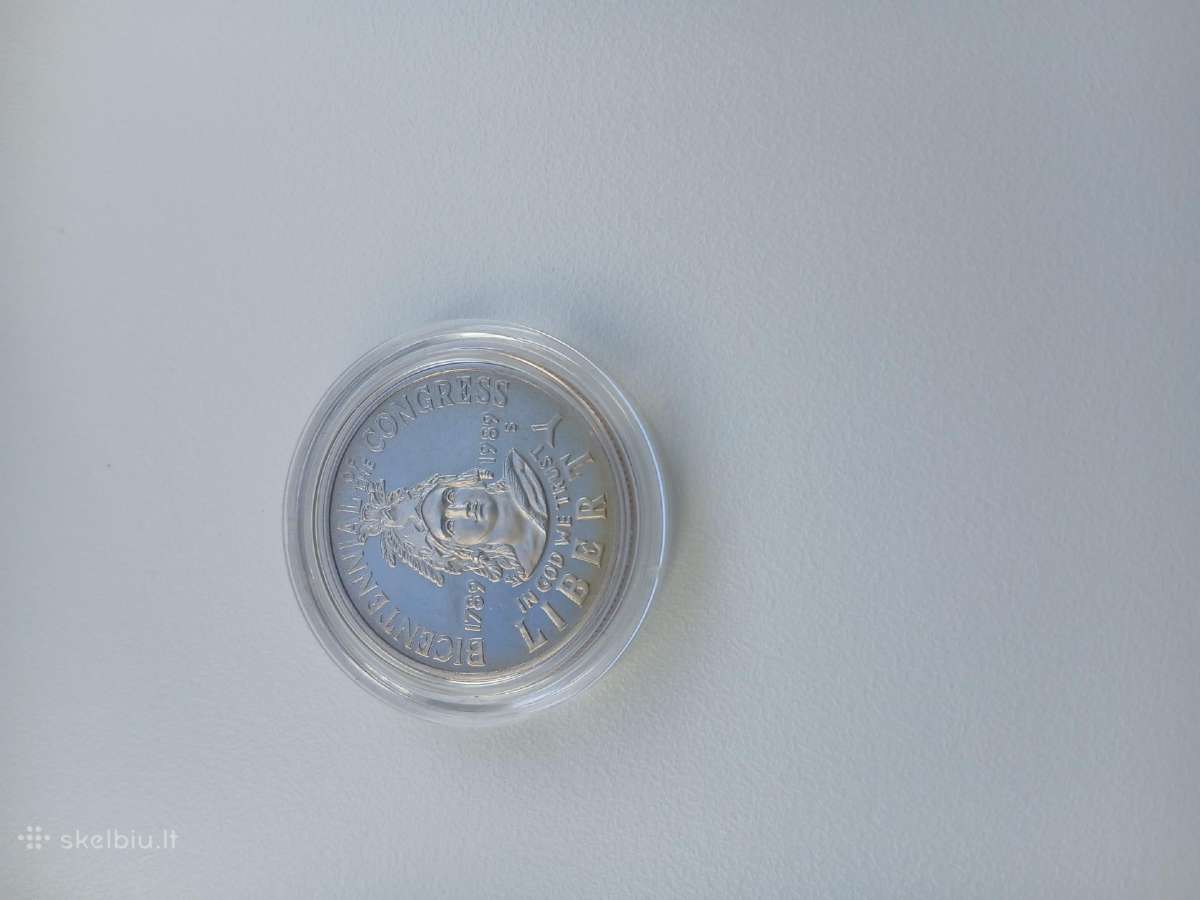 JAV 1989 S Kongresas Half Dollar Proof