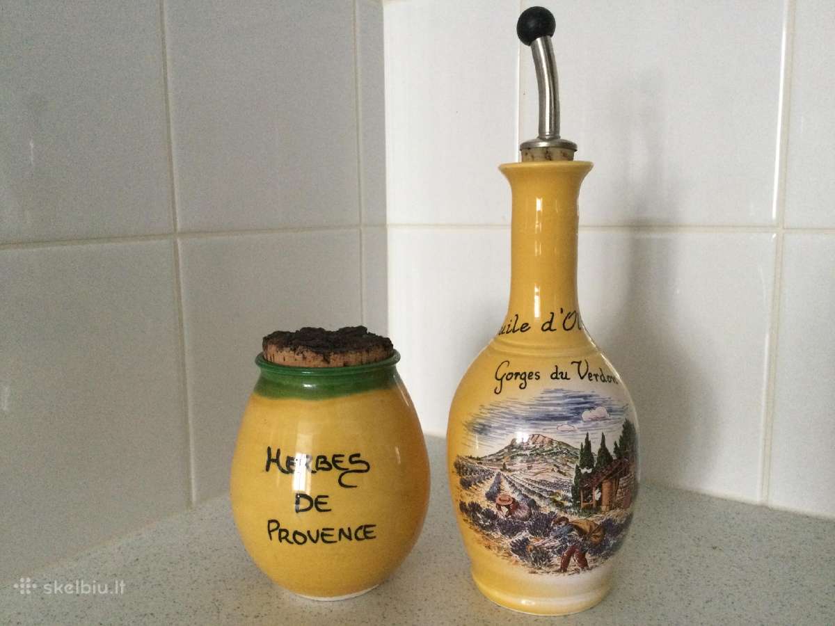 Komplektas aliejui ir Provanso žolelėms