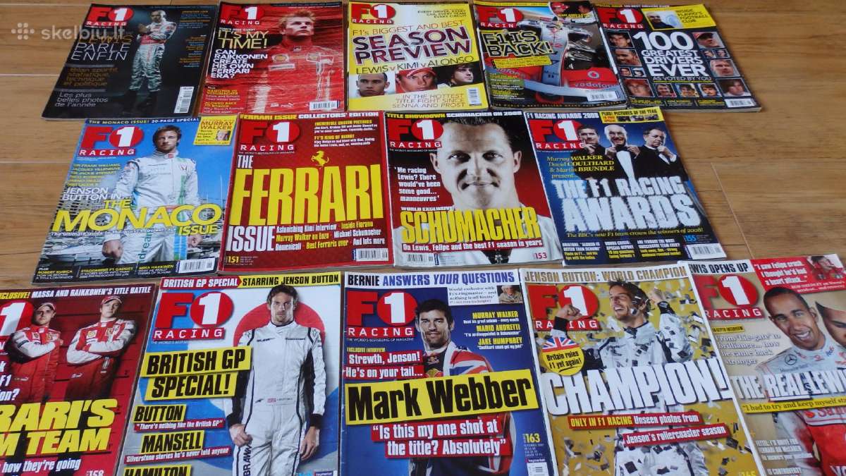 "F1 Racing" žurnalai 2006-2018 - nuotraukos Nr. 3