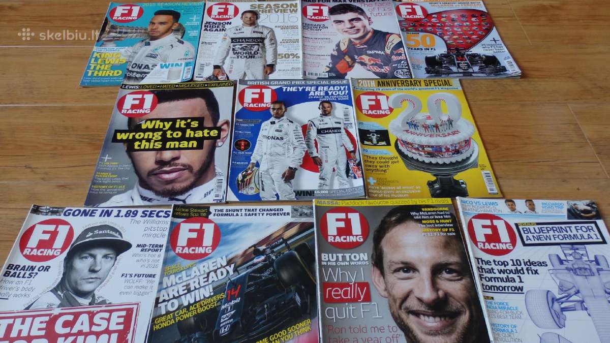 "F1 Racing" žurnalai 2006-2018 - nuotraukos Nr. 13