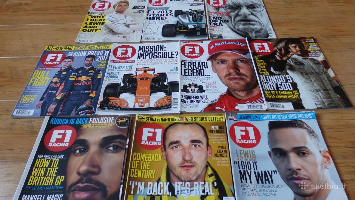 "F1 Racing" žurnalai 2006-2018 - nuotraukos Nr. 15