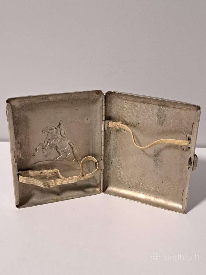 Tarybinių laikų cigarečių dėklas - nuotraukos Nr. 5