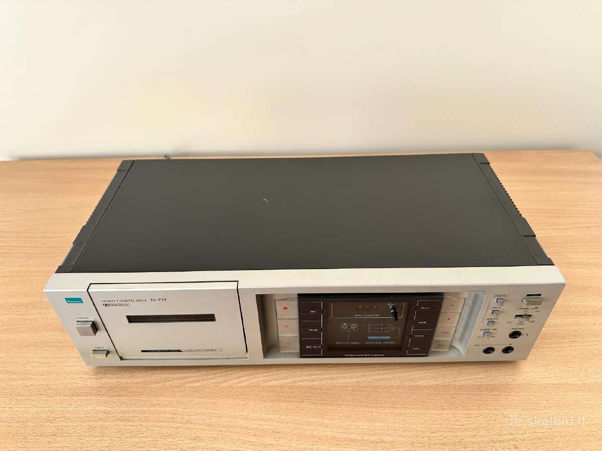 Sansui D-77f kasetinė deka - nuotraukos Nr. 4