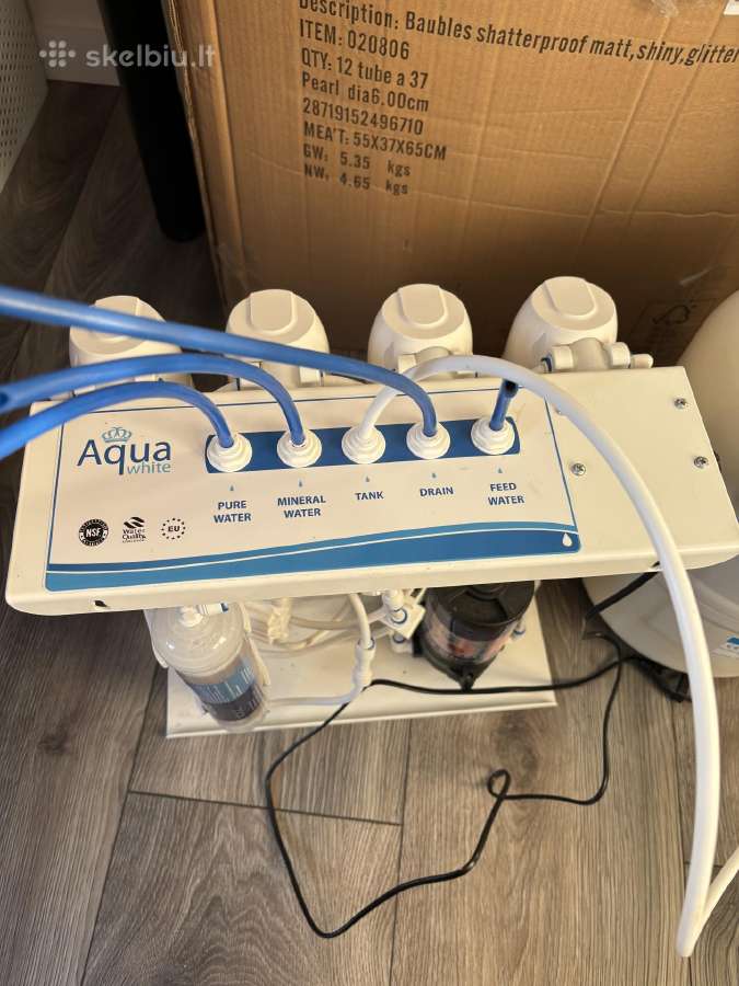 Aqua White filtrų sistema