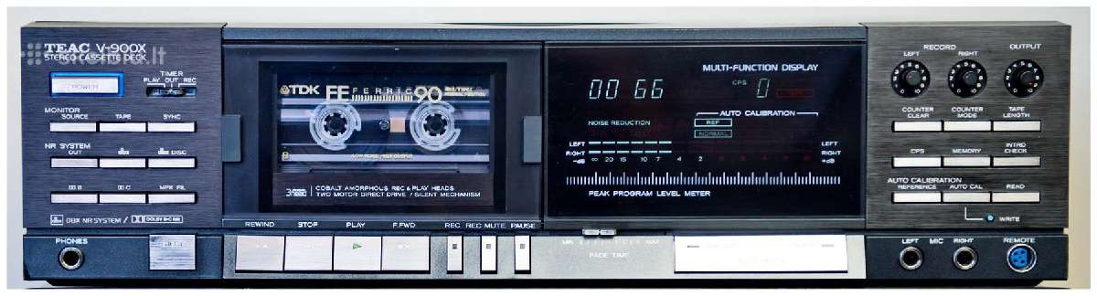 Kasetine deka Teac V-900x Revox H11 Sony Ta-f770es