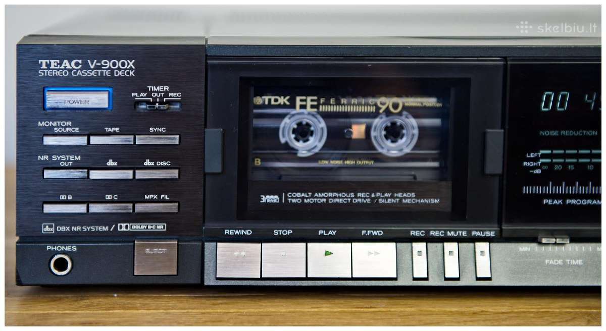 Kasetine deka Teac V-900x Revox H11 Sony Ta-f770es - nuotraukos Nr. 2
