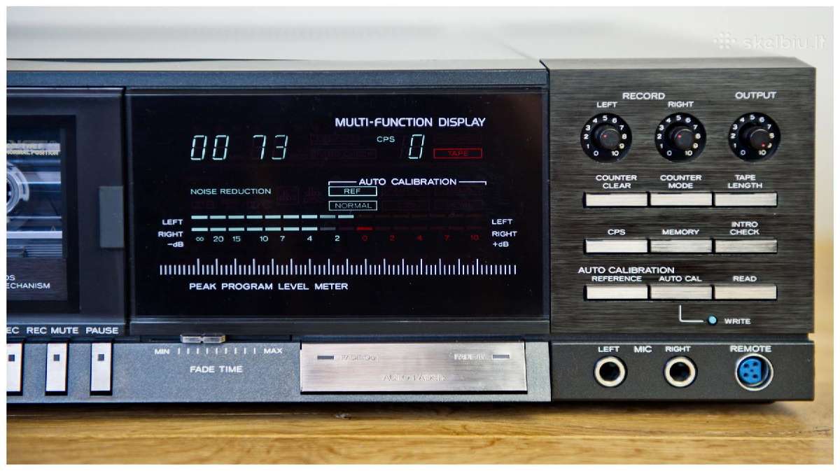 Kasetine deka Teac V-900x Revox H11 Sony Ta-f770es - nuotraukos Nr. 3