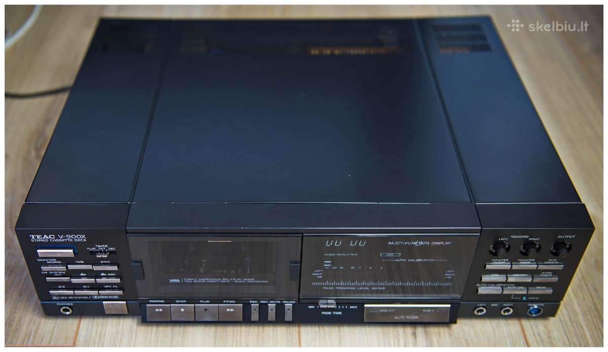 Kasetine deka Teac V-900x Revox H11 Sony Ta-f770es - nuotraukos Nr. 7