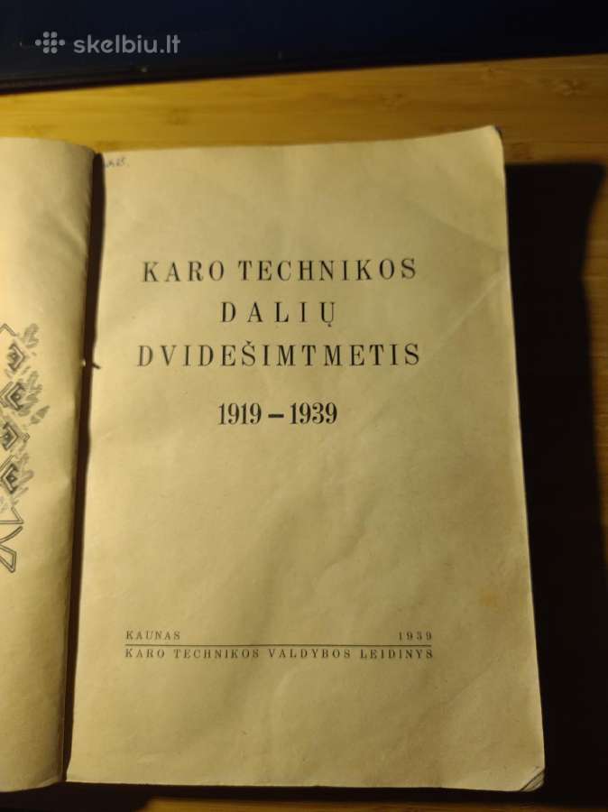 Karo technikos dvidešimtmetis 1919-1939 - nuotraukos Nr. 2
