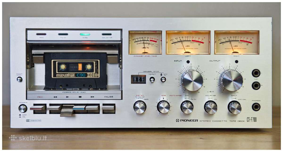 Kasetine deka Pioneer Ct-f900; 850; 750; 700; - nuotraukos Nr. 12
