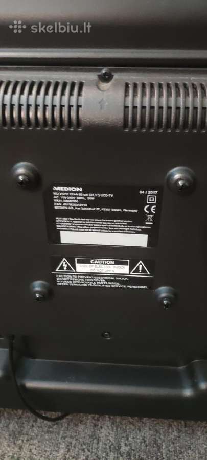 Televizorius LED HD 8o cm - nuotraukos Nr. 3