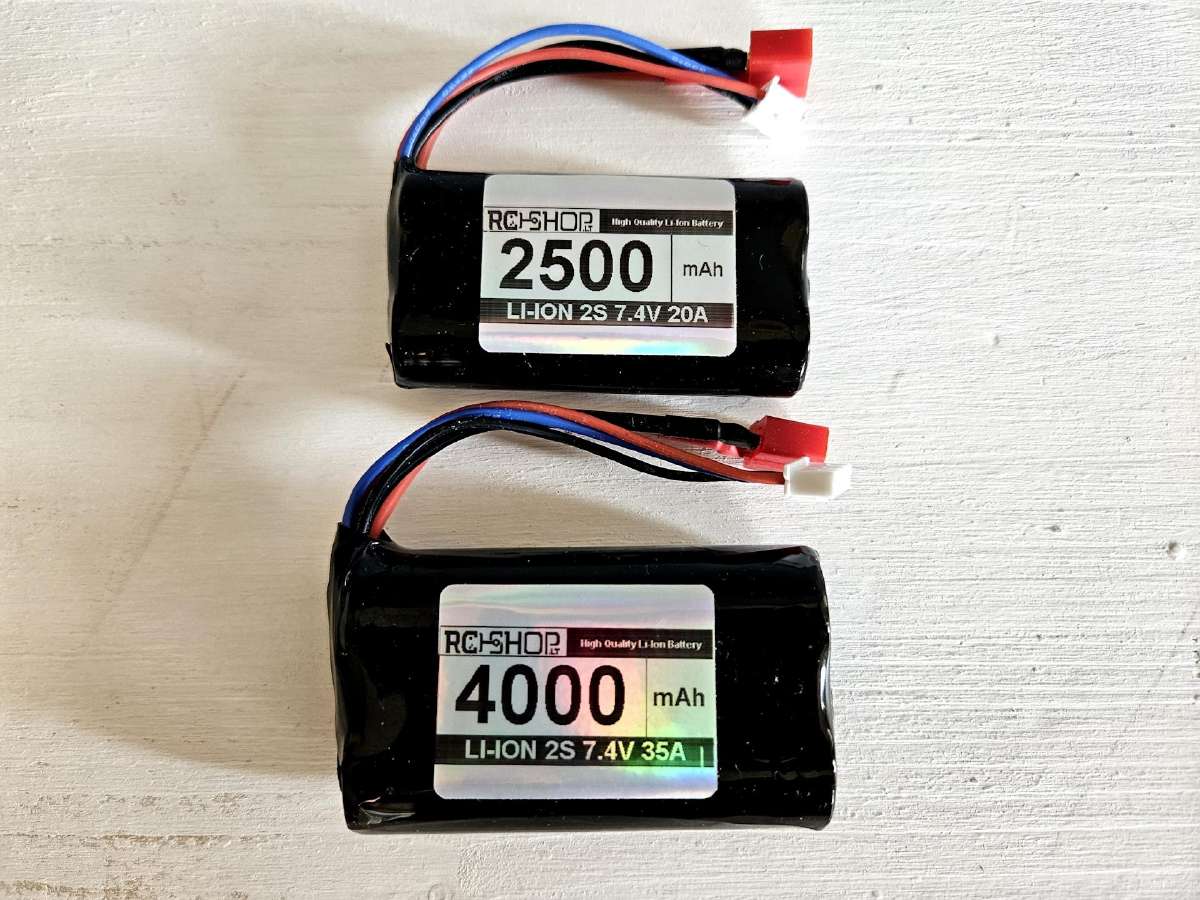 Wltoys 12428 2500mah akumuliatorius