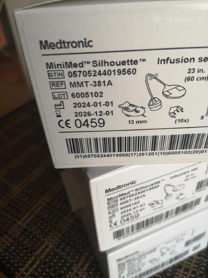 Minimed® Silhouette® insulino leidimo sistema - nuotraukos Nr. 2
