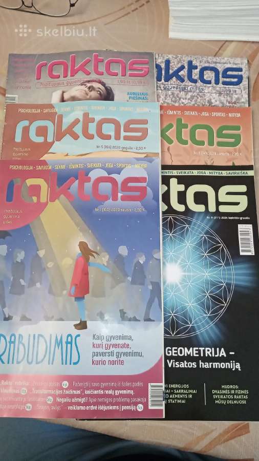 Raktas žurnalas 2014-24 m 6 vnt