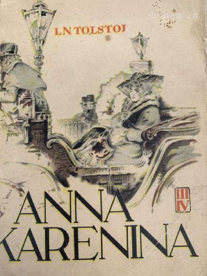 L.n.tolstoj "Anna Kerenina III - Iv" 1943 m.