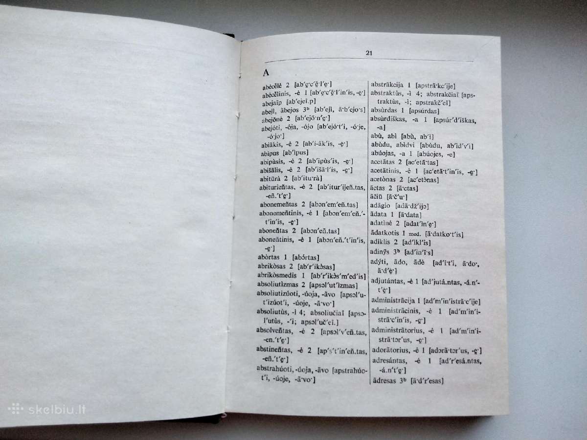 Lietuvių k. tarties žodynas. 25 tūkst. žodžių - nuotraukos Nr. 3