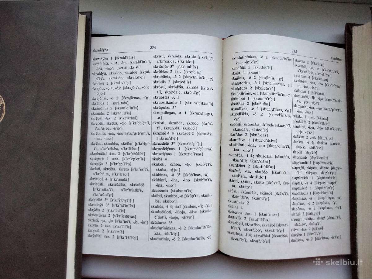 Lietuvių k. tarties žodynas. 25 tūkst. žodžių - nuotraukos Nr. 9