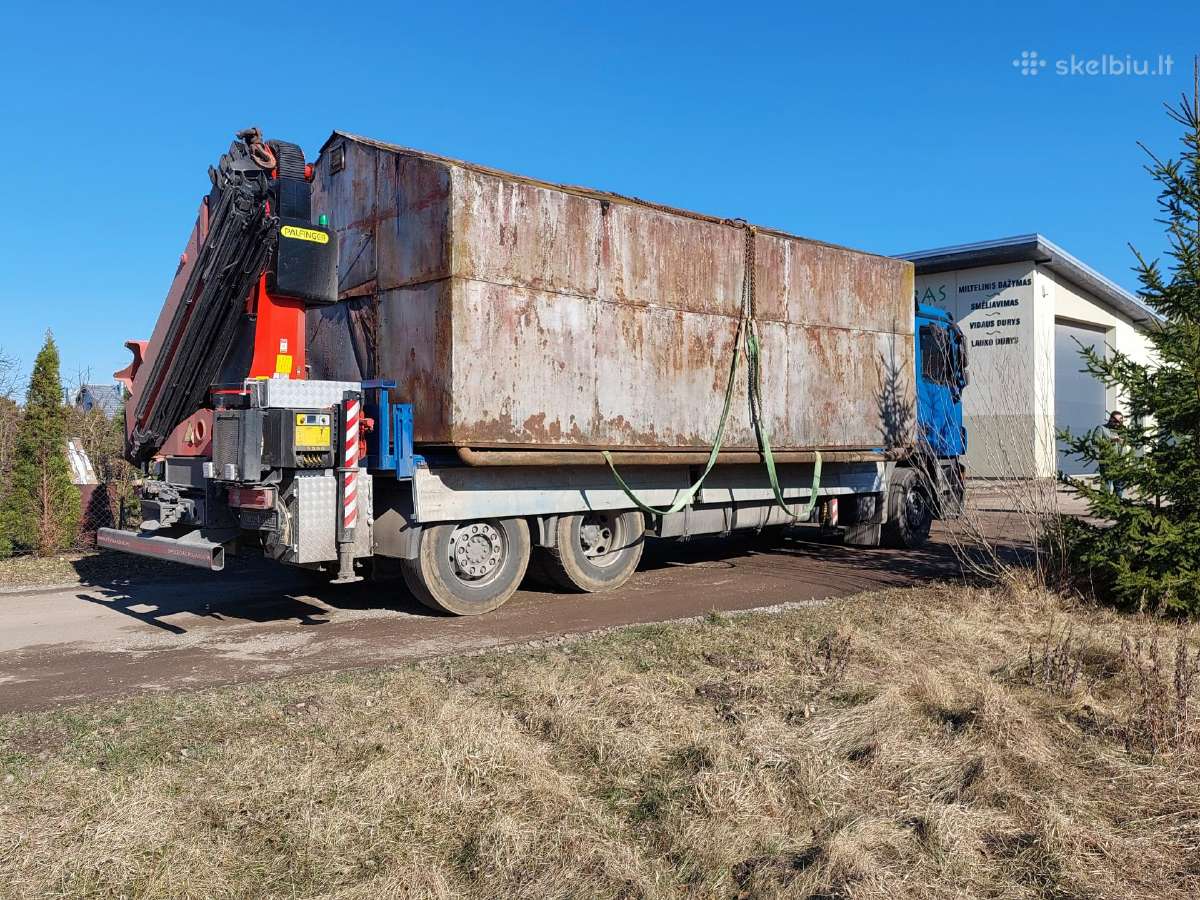 Krovinių pervežimas fiskaru ~11t - nuotraukos Nr. 3